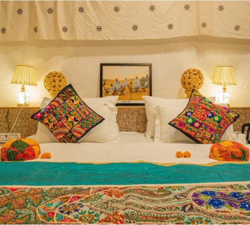 luxury swiss tent Jaisalmer